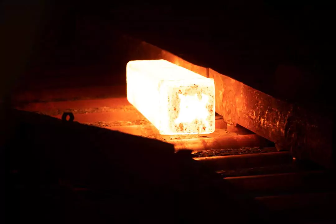 steel in forging